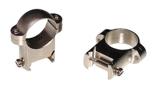 Burris 1 in Zee Weaver-Style Medium Nickel Scope Rings | 420085