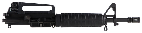 Bushmaster 91954 Complete Upper Assembly A3 Flat Top w/Detachable Carry Handle 223 Remington/5.56 NATO 11.5 in 4150 Chrome Moly Vanadium Chrome-Lined Black Hard Coat Anodized Brl Finish