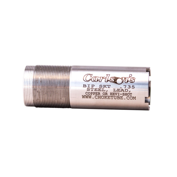 Carlson's Choke Tubes 59962 Replacement Choke Browning Invector-Plus 12 Gauge Skeet 17-4 Stainless Steel Stainless (Flush)