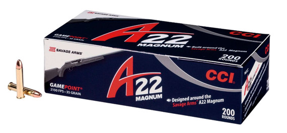 CCI A22 GamePoint Ammunition, 22 WMR | 963CC