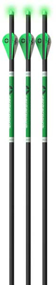 Centerpoint Xbow Arrow Cp400 20 in W/Orange Lighted Nock 3Pk AXCP4SLN3PK