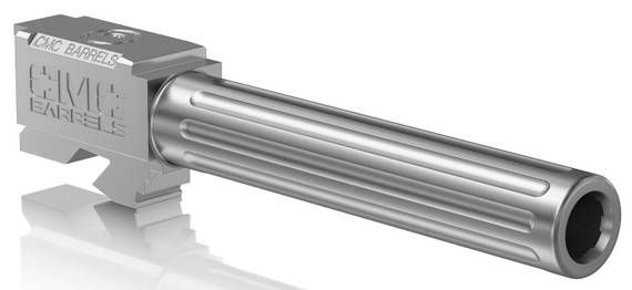 CMC Triggers 75519 Match Precision Fluted Barrel compatible with Glock 34 Gen 3&4 9mm 5.31 in Stainless