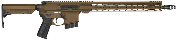 CMMG 60A10B5-MB Resolute MK4 6mm ARC 16.10in 10+1 Midnight Bronze Cerakote Rec Black Nitride Barrel CMMG No Brace Black Polymer Grip Right Hand