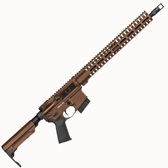 CMMG 60A10D7-MB Resolute 300 MK4 6mm ARC 16.10 in 10+1 Midnight Bronze Cerakote Receiver CMMG 6 Position RipStock Stock