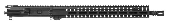 CMMG 60B1029 Upper Group 6mm ARC 16.10 in Black Nitride Barrel, 7075-T6 Aluminum Black Anodized Receiver, 15 in CMMG RML M-LOK Handguard for CMMG Resolute 100 Mk4