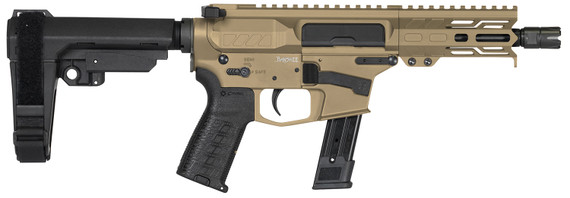 CMMG 92A17A4-CT BANSHEE, MK17, 9MM, 5 in, TAN