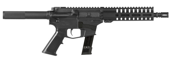 CMMG 92A5156 Banshee 100 MK17 9mm Luger 8 in 21+1 Black Black A2 Grip