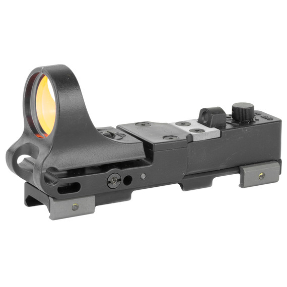 C-More Systems Polymer Railway Red Dot Black 8MOA CRWB-8