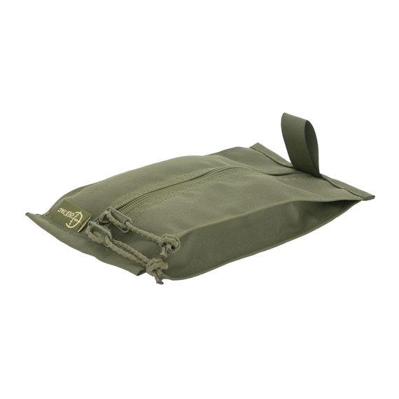 Cole-TAC Popcorn Bag PC1004, Multi Purpose Zipper Bag, Ranger Green PC1004