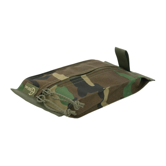Cole-TAC Popcorn Bag PC1007, Multi Purpose Zipper Bag, Woodland M81 PC1007