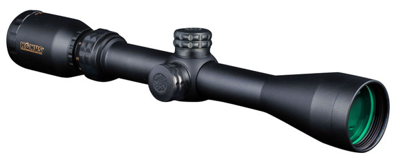 Konus 7275 KonusPro 550 Matte Black 3-9x40mm 1 in Tube Engraved Ballistic 550 Reticle, Rifle Scope