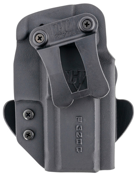 Comp-Tac C669SS188RBKN Dual Concealment IWB/OWB Black Kydex for Sig P320/RX/Compact Right Hand