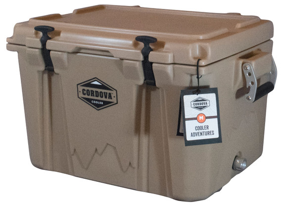 Cordova CCMT-45QT Model 50 Cooler, Medium, Sand