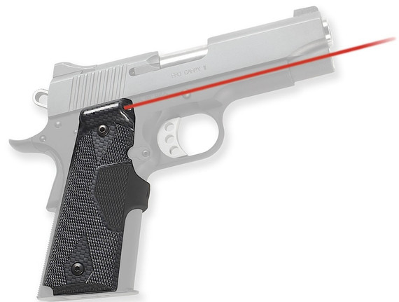 Crimson Trace LG401P4 Pro Custom Carbon Fiber Lasergrip For 1911 Govt./Commander
