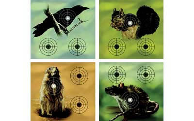 Crosman Varmint Target, 9.75 inX9 in, 20 Pack 496