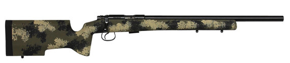 CZ 455 Varmint Precision Trainer Rifle 02138, 22 LR, 16.5 BBL, Bolt Action, Manners Comp T4 Camo Stock, Black Finish, 5 + 1 Rd