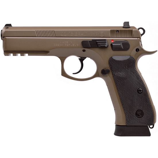 CZ 75 SP-01 9MM FDE 18RD