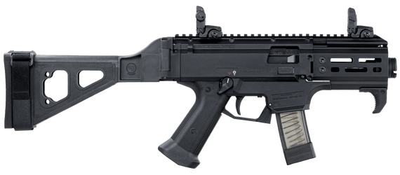 CZ 91345 Scorpion EVO 3 S2 Micro 9mm Luger 4.12 in 20+1 Black Black Polymer Grip No Brace