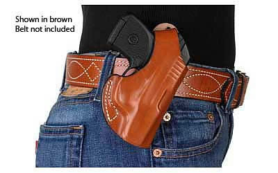 Desantis 012 The Maverick Belt Holster Right Hand Black LCP/P3AT/DB Leather 012BAR7Z0