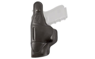 Desantis Dual Carry II Holster, Fits J-Frame 2.25 in, Bodyguard .38, Ruger LCR, Right Hand, Black Leather 033BA02Z0