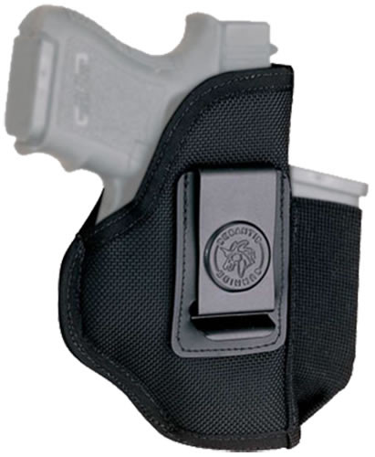Desantis N87 Pro Stealth Inside the Pant Ambidextrous Black Beretta Tomcat, Keltec P32, NAA Guardian 32/380 Nylon Mag Pouch N87BJ96Z0