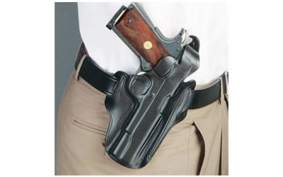 Desantis Scabbard (Cocked & Locked) Belt Holster, Fits Colt Officer, Para P10/12, Right Hand, Black 1CLBA79Z0