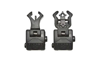 Diamondhead USA Polymer Diamond Intergrated Sighting System (I.S.S.), Fits AR Rifles, Flip-up Front/Rear Sight, with NiteBrite, Black Finish 1499