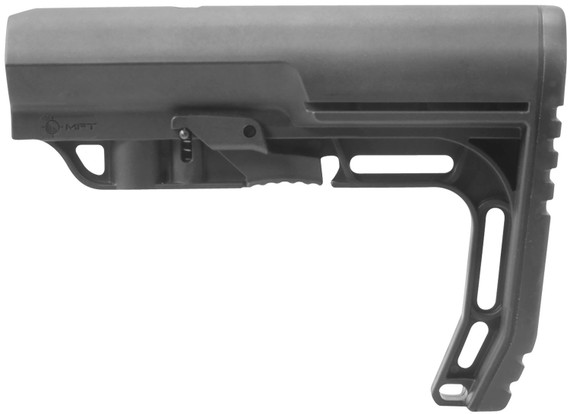 Mission First Tactical BMS Battlelink Minimalist Stock Collapsible Black Synthetic for AR-15, M16, M4 with Commercial Tubes (Tube Not Included)