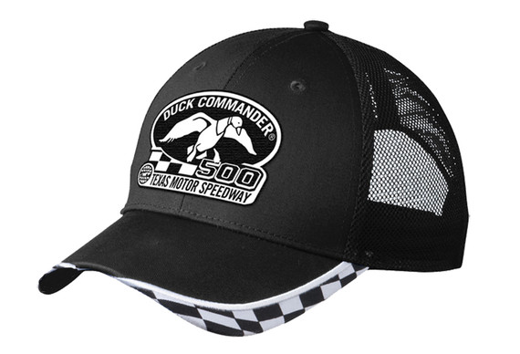 Duck Commander Logo Hat Mesh Black One Size Cotton/Poly | DHDC50001