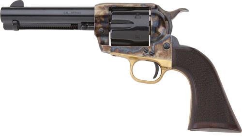 E.M.F. Alchimista Ii .357Mag 4 3/4 in Blue Checkered Walnut HF357ALC434NMCW