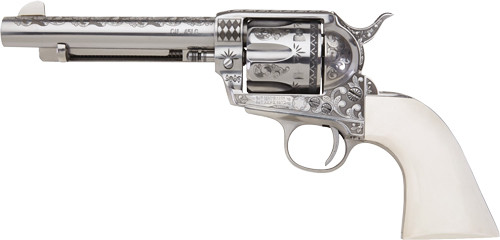 E.M.F. General Patton .45Lc 5.50 in Ss Engraved Ivory W45SSE512NMUI