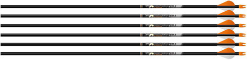 Easton Arrow Aftermath 6Mm 340 W/ 2 in Blazer Vanes 6-Pack< 620788