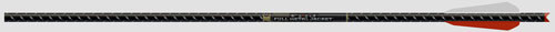 Easton Xbow Bolt Fmj 22 in W/3 in Vanes W/Half Moon Nock 6-Pack< 821046