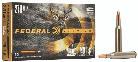 Federal Premium Ammunition 270 Winchester | P270A1