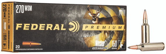 Federal Premium Ammunition 270 Winchester Short Magnum | P270WSMC