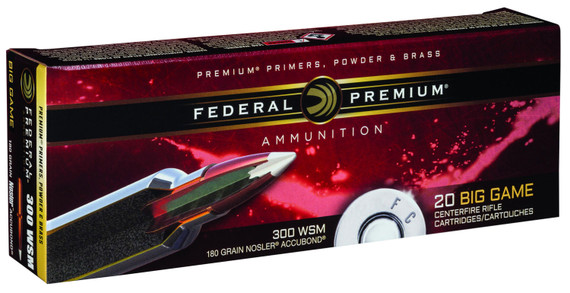 Federal Premium Ammunition 300 Winchester Short Magnum | P300WSMA1