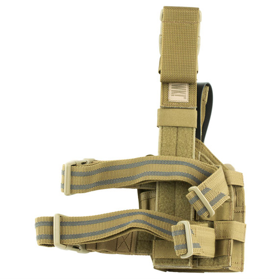 BLACKHAWK Omega VI Ultra Holster, Universal Handgun Fit Equipped With Light or Laser, Ambidextrous, Coyote Tan 40MLH1CT