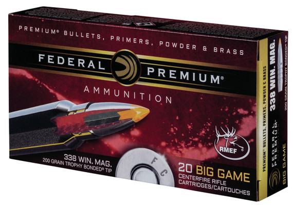 Federal Premium Ammunition 338 Winchester Magnum | P338TT2