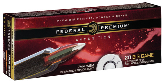 Federal Premium Ammunition 7mm Winchester Short Magnum | P7WSMA1