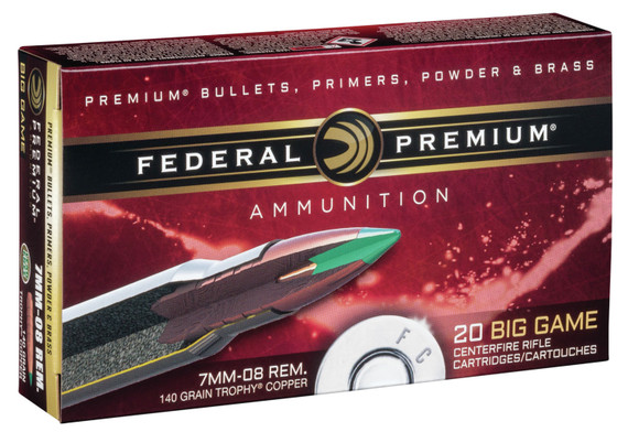 Federal Premium Ammunition 7mm-08 Remington | P708TC2