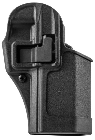 Blackhawk 410512BKR Serpa CQC OWB Size 12 Matte Black Polymer Belt Loop/Paddle Fits Ruger P95 Right Hand, Holster