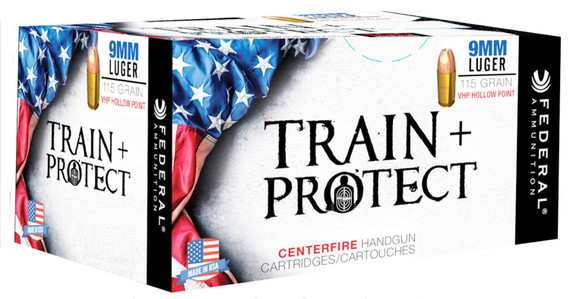Federal Train + Protect Handgun Ammunition, 9mm Luger | TP9VHP2