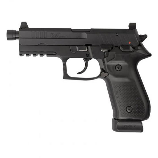 FIME REX ZERO 1T TACTICA 9MM THRD OPTIC READY 20R