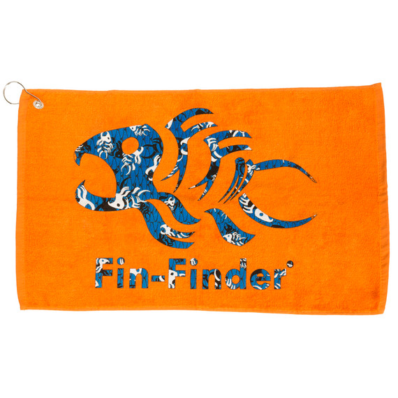 Fin Finder Hand Towel Orange/Fin Finder Camo 13045