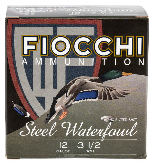Fiocchi 1235ST4 Speed Steel 12 Gauge 3.50 in 1 3/8 oz 4 Shot 25 Bx/10 Cs