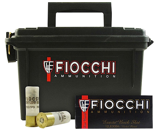 Fiocchi Buckshot Field Box 12 Gauge Shotshells | 12FLE00B