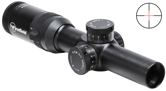Firefield First Focal Plane 1-6x 24mm Rifle Scope | FF13022