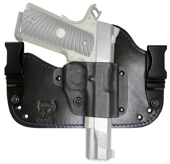 Flashbang 9420XD910 Capone ITW RH Springfield XD 9/40 Leather/Thermoplastic Black/Blue