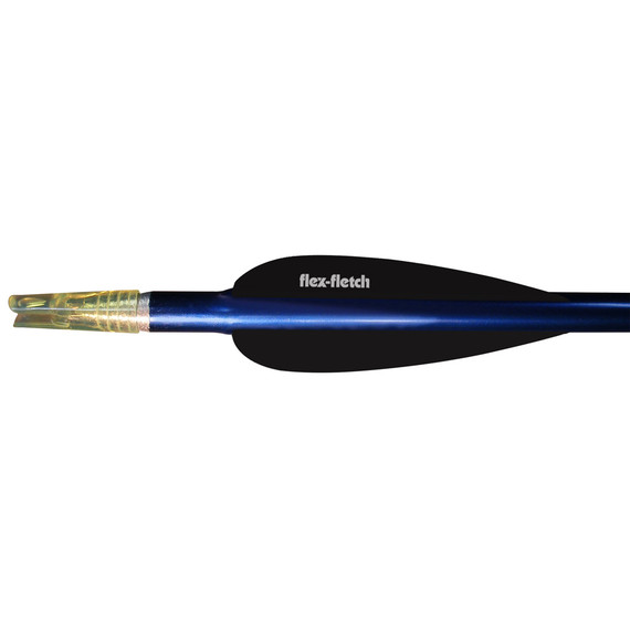 Flex Fletch FFP Vanes Black 25 in 39 pk FFP-250-BLK-39