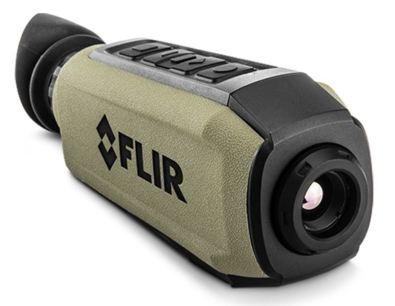 FLIR 7TM01F220 Scion OTM 236 Thermal Monocular Black/OD Green 1.9x 18mm 320x256 Resolution 1x/2x/4x Zoom